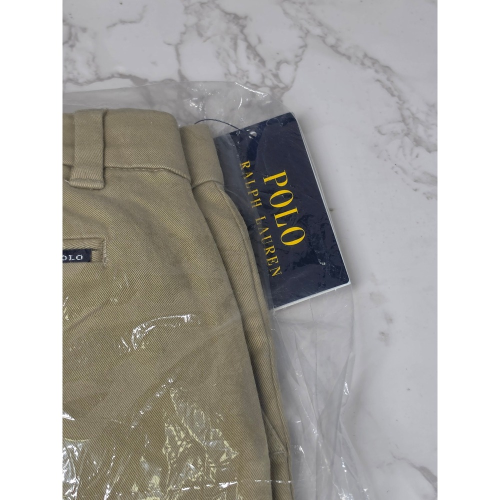 Polo Ralph Lauren Boys Size 12 Khaki Chino Pants New With Tags 313698871001 - Picture 3 of 8